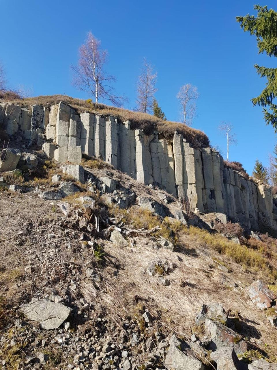 Medvedi Boudy Villa Loučná pod Klínovcem Exteriör bild