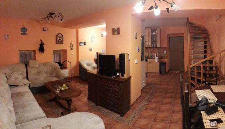 Medvedi Boudy Villa Loučná pod Klínovcem Exteriör bild